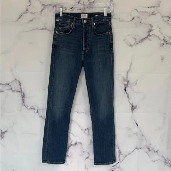 CITIZENS OF HUMANITY Jolene Vintage Slim High Rise Jeans Undercurrent Size 27 - Picture 7 of 16